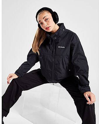 Columbia Paracutie Windbreaker Jacket Black Dames