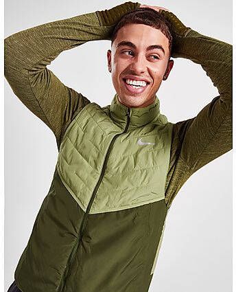 Nike Therma FIT Repel Hardloopbodywarmer met synthetische vulling voor heren Alligator/Rough Green Heren