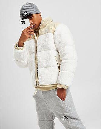 The North Face Nuptse Sherpa Jacket White Heren