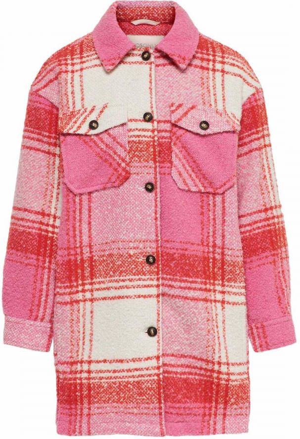 Only ! Meisjes Shacket -- Diverse Kleuren Polyester/acryl