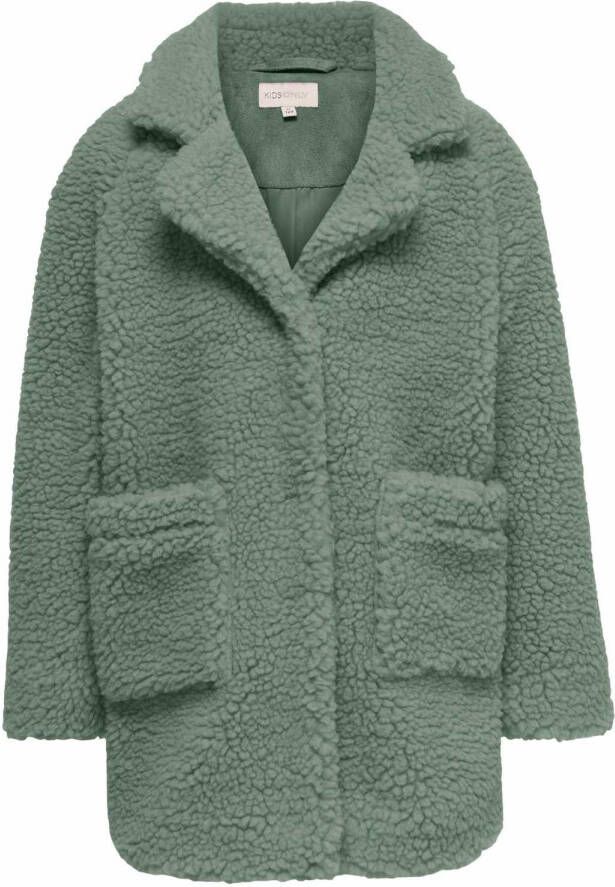 Only ! Meisjes Winterjas -- Groen Polyester