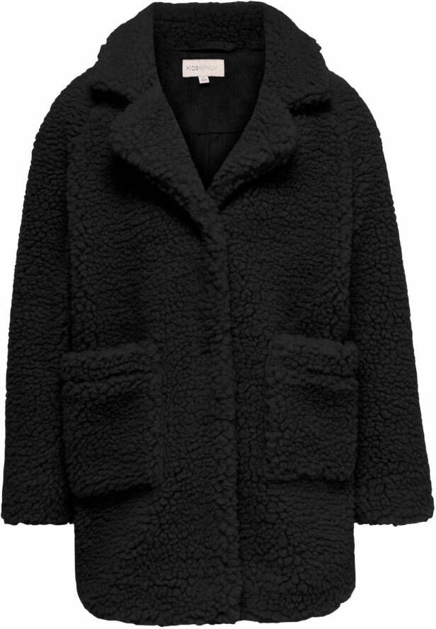 Only ! Meisjes Winterjas -- Zwart Polyester