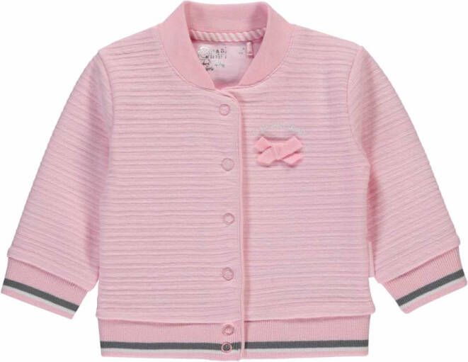 Quapi ! Meisjes Vest -- Roze Katoen/polyester/elasthan