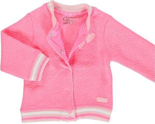 Quapi ! Meisjes Vest -- Hardroze Katoen/polyester/elasthan