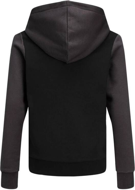 Jack & Jones jongens hoodie 12173901/JJELOGO grijs