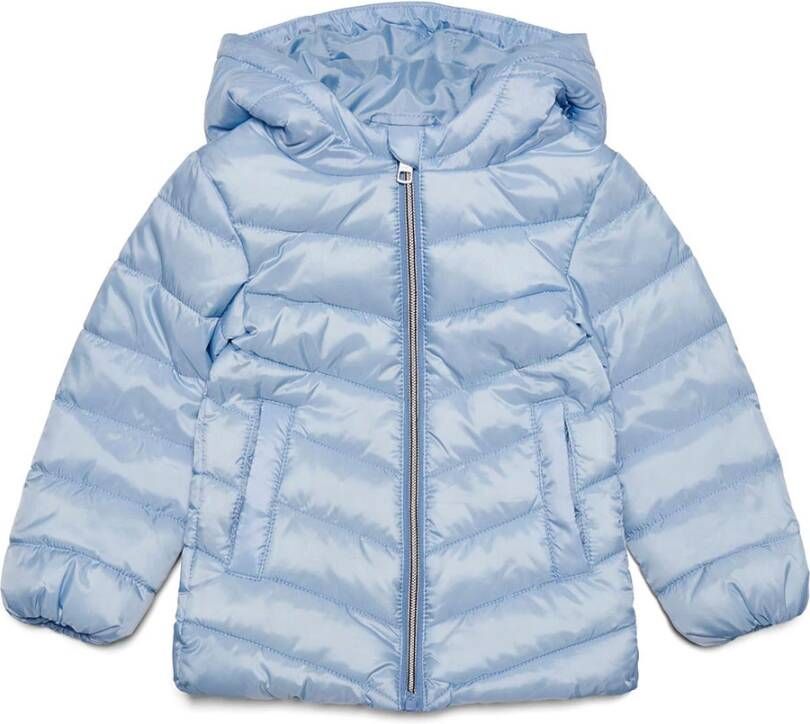 ONLY KIDS MINI gewatteerde tussenjas KOMTANEA lichtblauw