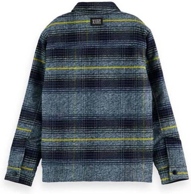 Scotch & Soda Yarn dyed geruit overshirt