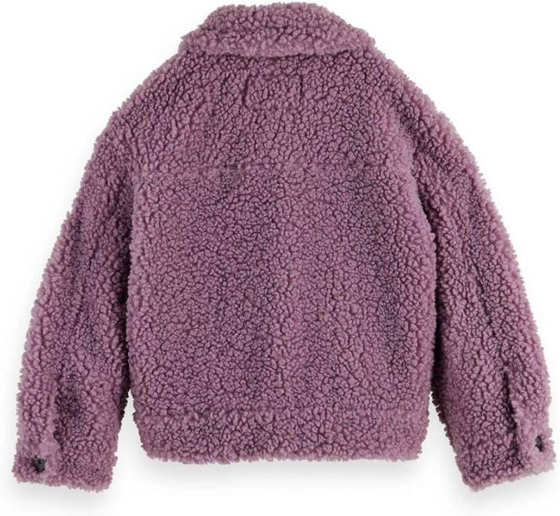 Scotch & Soda Paarse Teddy Jas 168028 22 fwgm a10