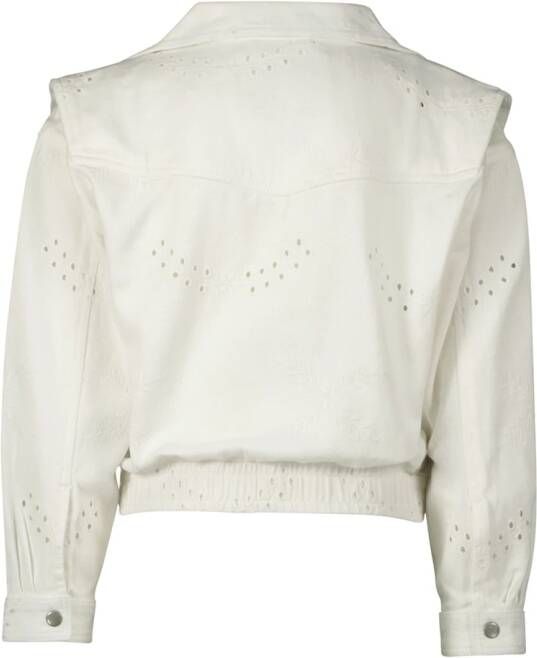 VINGINO ! Meisjes Spijkerjas -- Wit Katoen