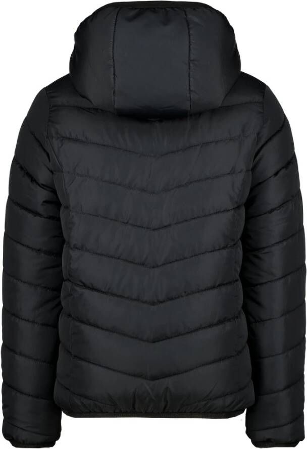 Vingino reversible imitatiebont winterjas Tilmare met dierenprint lichtbruin/zwart