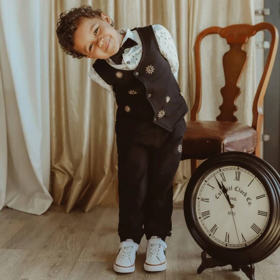 Your Wishes Zwarte Gilet Clyde