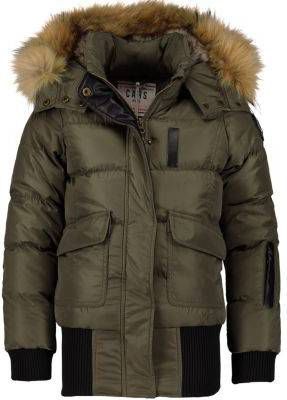 Cars Jeans Cars Jeans Winterjas Kids Charleen 3561660 Cars winterjas Charleen rood | wehkamp