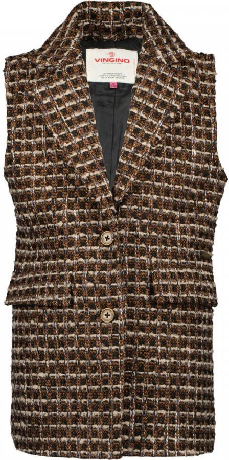 Vingino Bruine Gilet Tiera