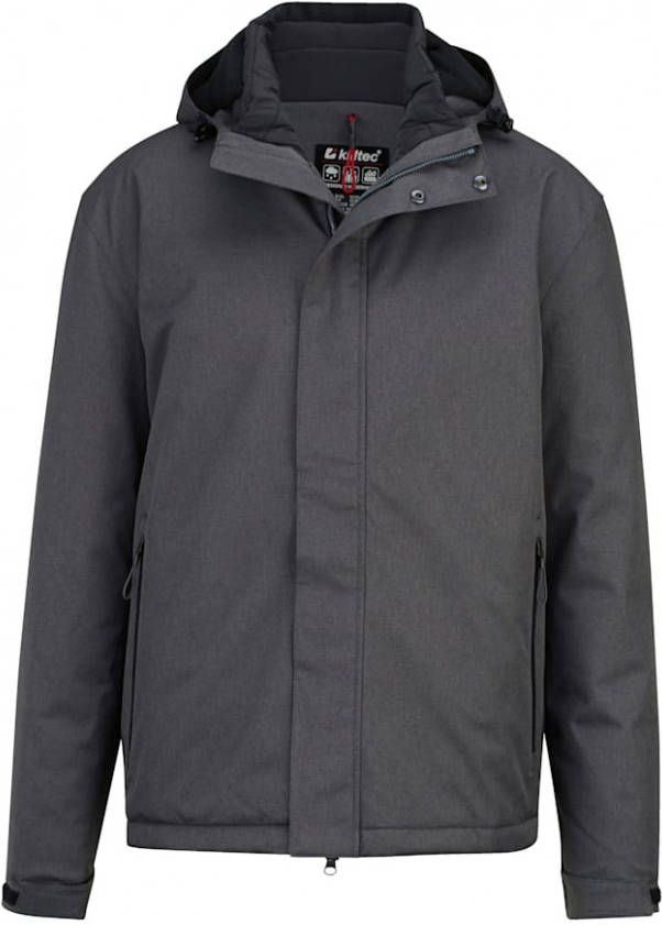 Killtec Outdoorjas met gesealde naden Antraciet