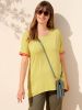 MIAMODA Shirt met geribde mouwboorden Groen online kopen