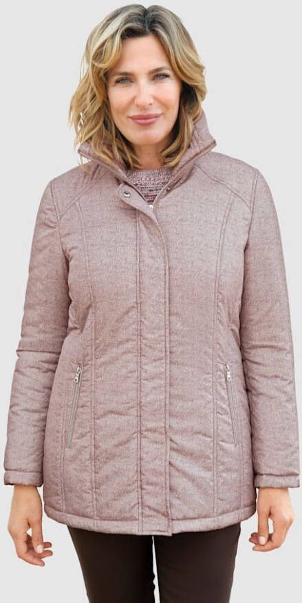 Paola Jas met siernaden Taupe/Wit