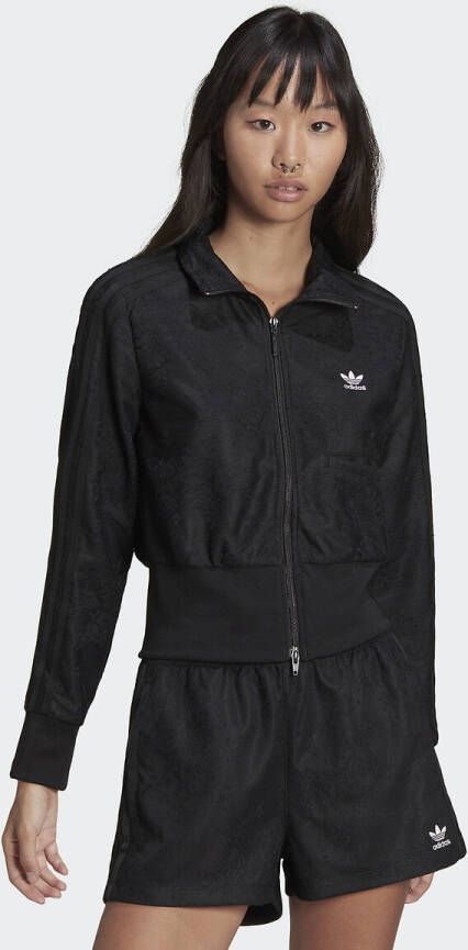 adidas Originals Adicolor Classics Lace Track Jacket , Zwart, Dames