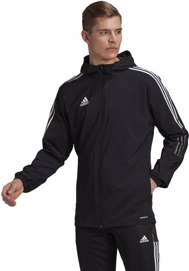 Adidas performance Hoodie voor voetbal, 3 stripes, Tiro 21 online kopen