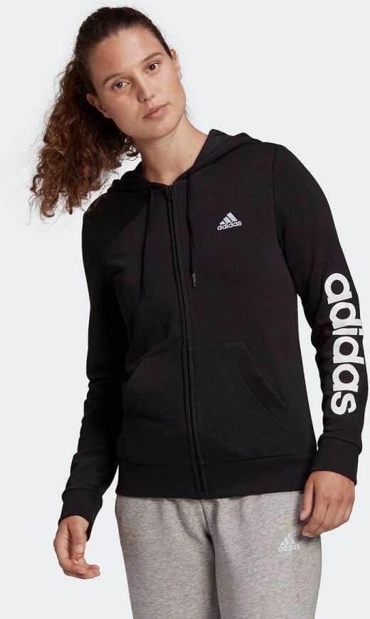 adidas Sportswear Capuchonsweatvest ESSENTIALS LOGO CAPUCHONJACK