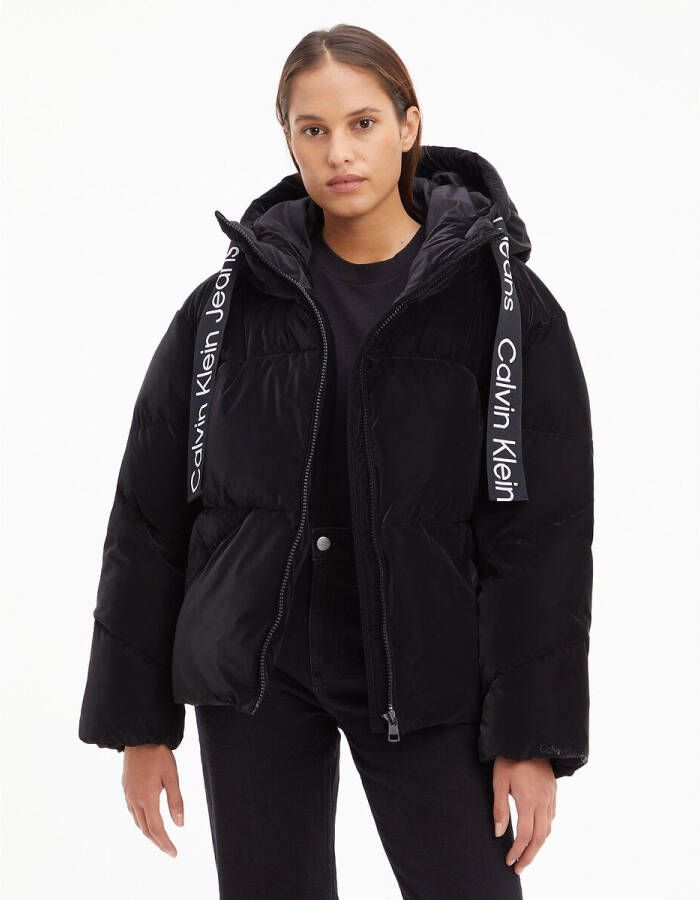Calvin Klein Winterjassen Zwart Dames