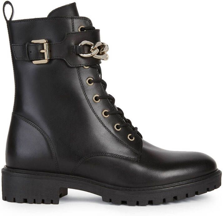 Geox Ademende boots in leer Hoara