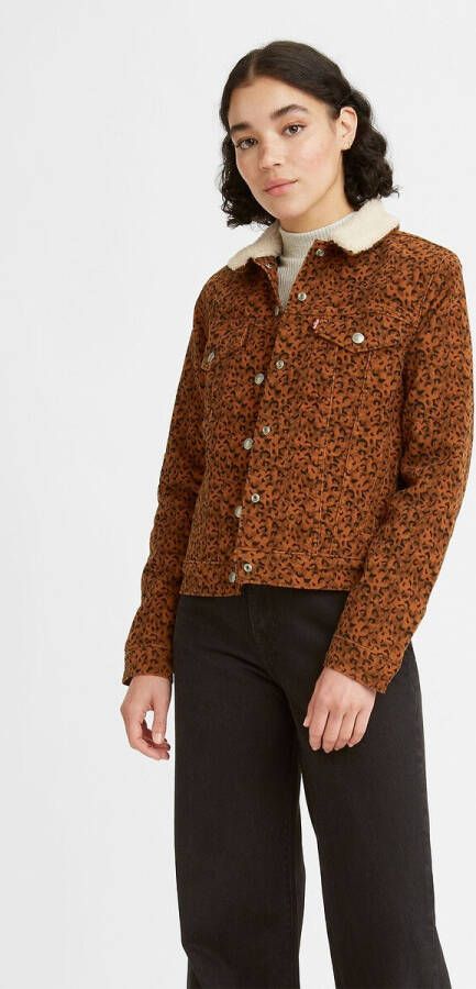 Levi's ® Bomberjack ORIG SHERPA COLLAR TRKR Met ® flag op de borstzak