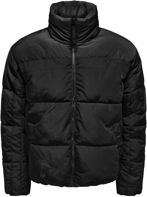 Only & Sons Donsjas met ritssluiting en opstaande kraag Everett
