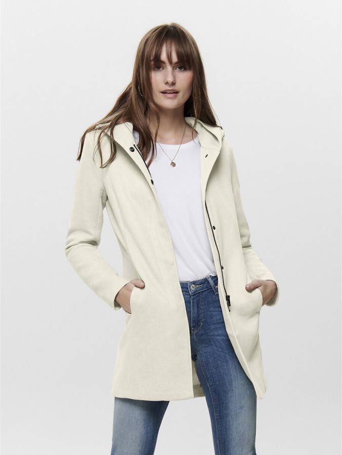 ONLY coat ONLSEDONA gebroken wit