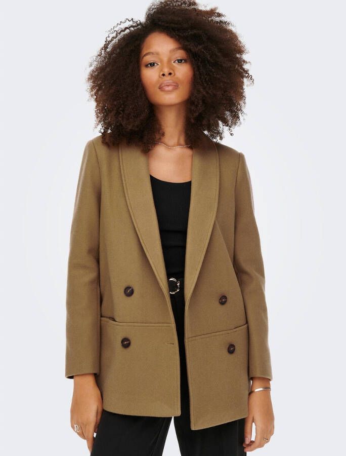 Only Jas met reverskraag, knoopsluiting