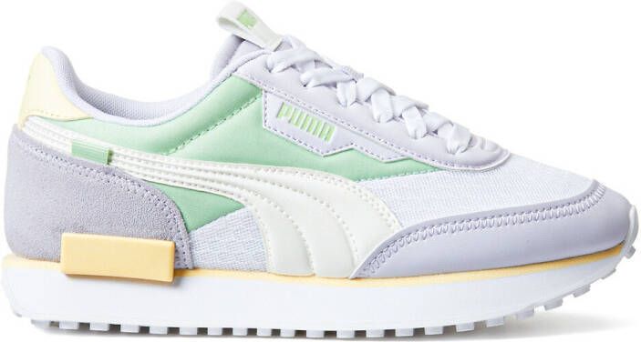 Puma Witte Lage Sneakers Future Rider Pastel Wn's