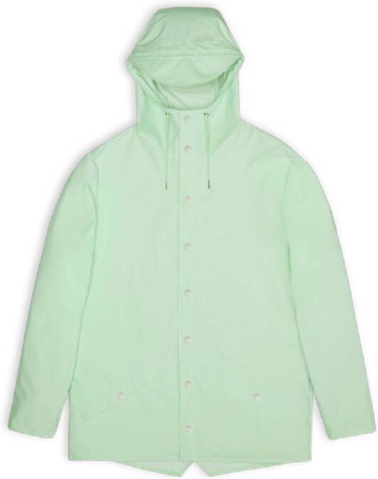 Rains Halflange windjack met kap, unisex Jacket