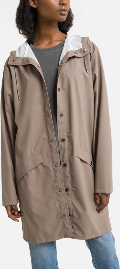 Rains Waterafstotend unisex vest met kape LONG JACKET