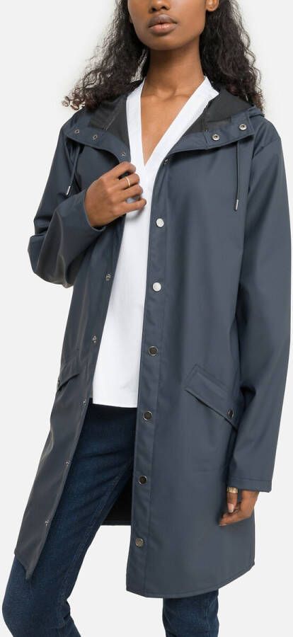 Rains Regenjack met capuchon en klepzakken unisex