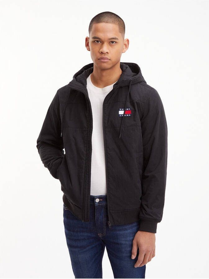 Tommy Hilfiger Heren Navy TJM Fleece Lined S Jacket Tommy Jeans , Blauw, Heren