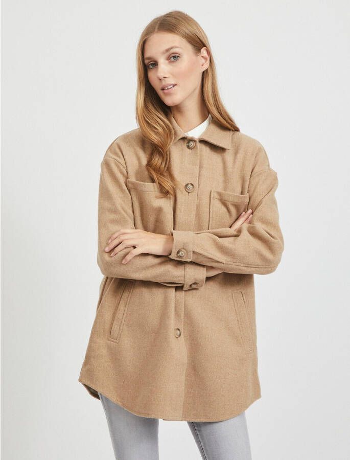 Vila 14067254 vikimmi shirt l/s jacket noos