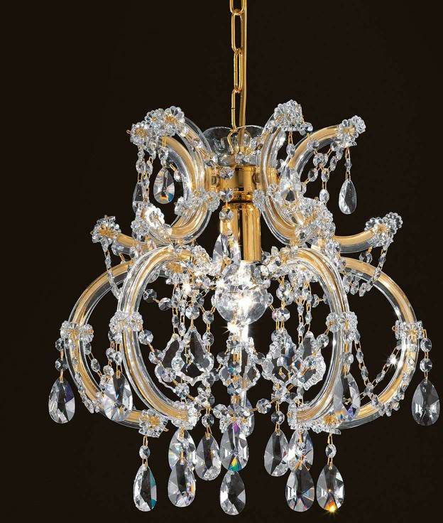 Masiero Gebogen kristallen hanglamp Deira