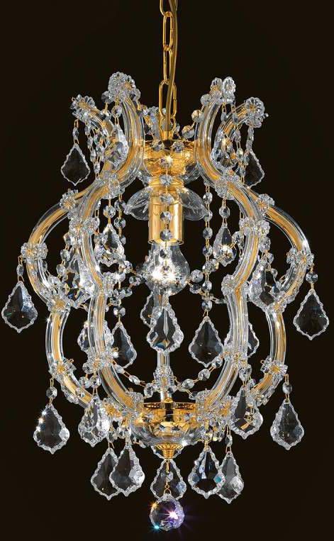 Masiero Glanzende kristallen hanglamp Deira