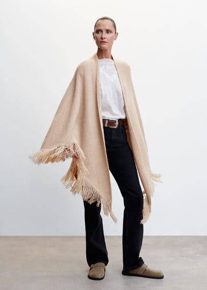 Mango WOMAN CAPE . - ALFOMBRA