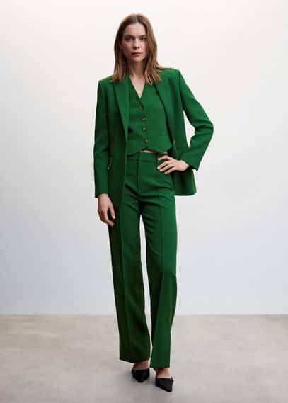 Mango Gilet met knopen