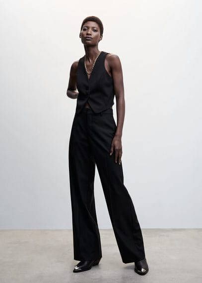 Mango Gilet met knopen