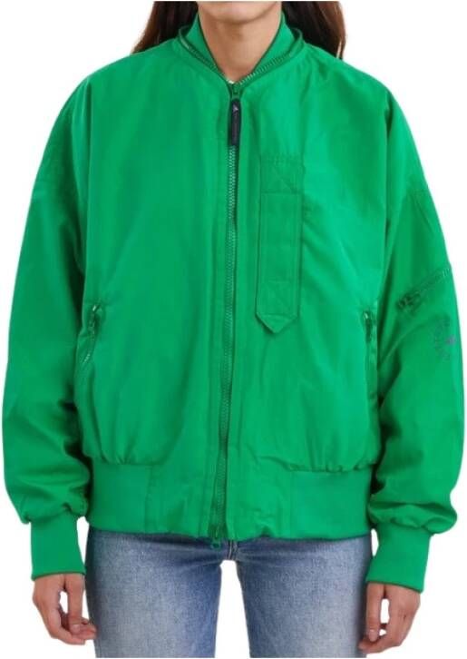 adidas by stella mccartney Bomber jackets Groen Dames