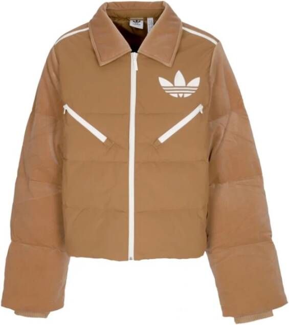 Adidas Gewatteerde Jassen Bruin Dames
