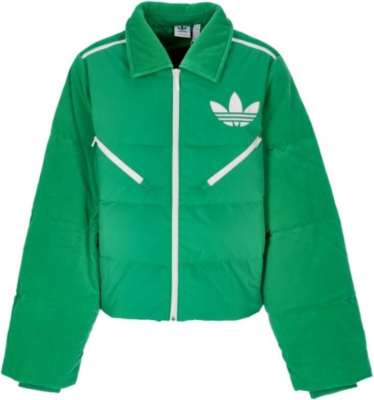Adidas Gewatteerde Jassen Groen Dames