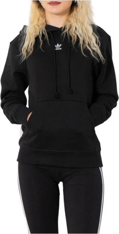 Adidas Originals Over The Head Dames Hoodies Black 70% Katoen, 30% Polyester