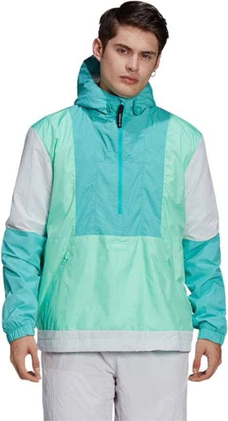 adidas Originals Avontuur blokkeerde Hf4777 mannen, jasje , Groen, Heren