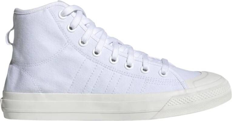 Adidas Nizza high top canvas trainers , Wit, Unisex