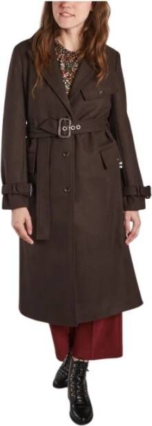 Aigle Trenchcoats & Mantels Bruin Dames