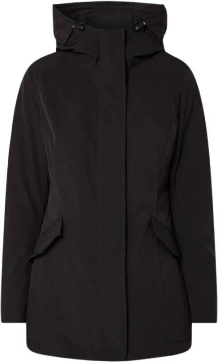 Airforce Claire softshell parka met imitatiebontkraag