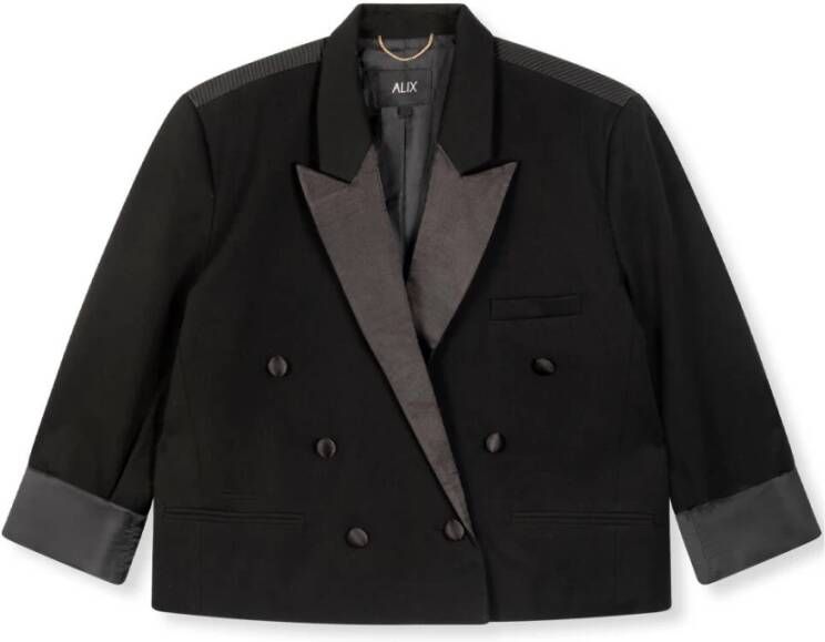 Alix The Label Blazers Zwart Dames