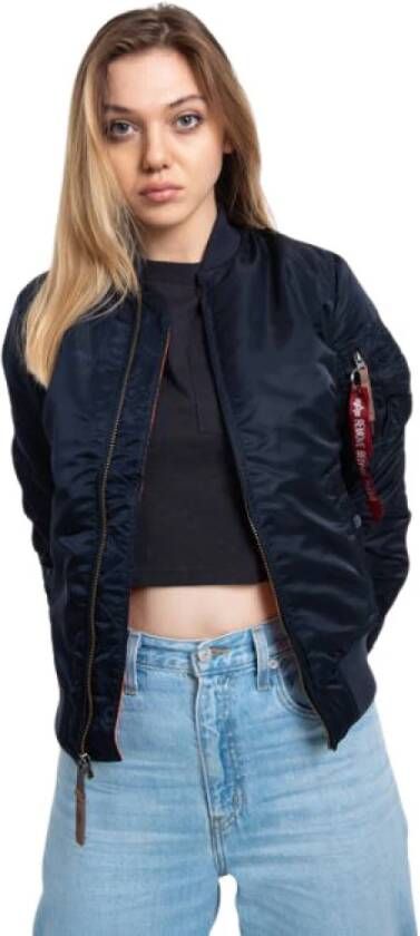 alpha industries Bomber jackets Blauw Dames